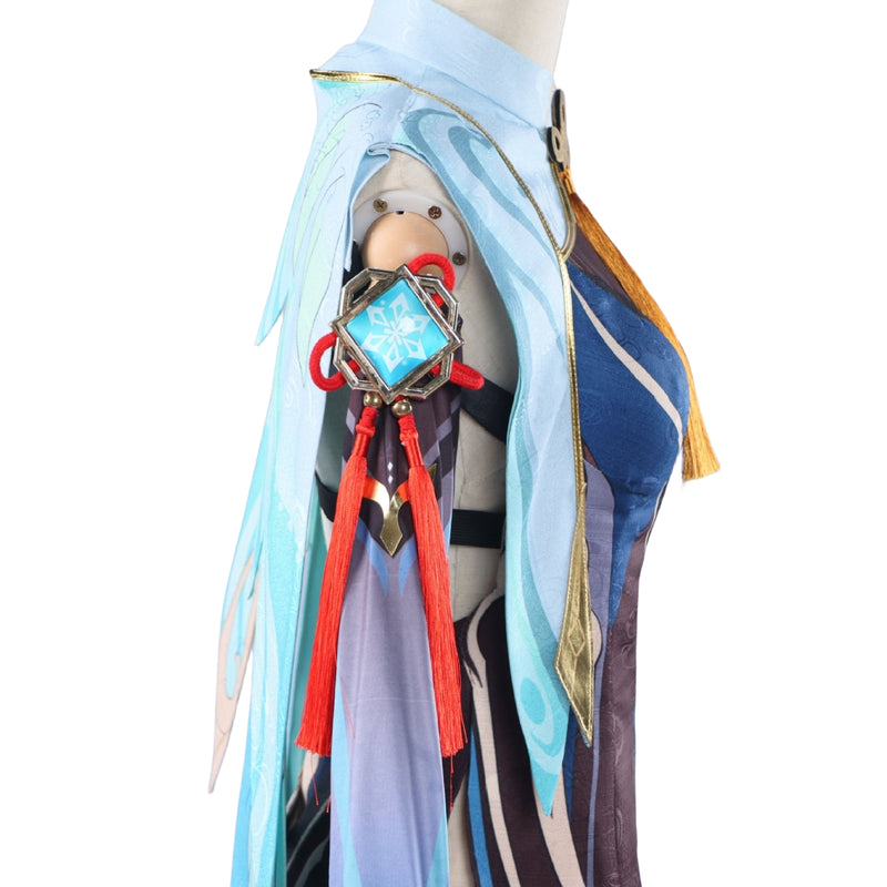 Game Genshin Impact Xianyun Cosplay Costume Dress Uniform Glasses