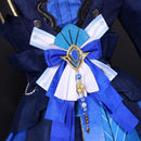Game Genshin Impact Xingqiu Cosplay Costume Wig  Hanfu Dress Accessories