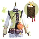 Game Genshin Impact Yaoyao Cosplay Costume Women Dress Carnival Outfit