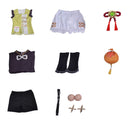 Game Genshin Impact Yaoyao Cosplay Costume Women Dress Carnival Outfit