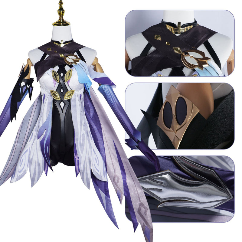 Genshin Impact Fontaine Skirk Cosplay Costume Tartaglia Teacher Uniforms Carnival Party Suit