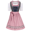 German Beer Festival Cosplay Polka Dot Dress Oktoberfest Dirndl Costume - AwwwCos