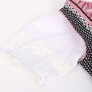 German Beer Festival Cosplay Polka Dot Dress Oktoberfest Dirndl Costume - AwwwCos