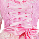 German Oktoberfest Cosplay Bavarian Print Strap Dress Maid Uniform - AwwwCos