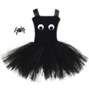 Girls Animal Cat Cosplay Costume Crocheted Tutu Dress Tattoo Tail Headband - AwwwCos