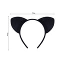 Girls Animal Cosplay Party Leopard Plush Ear Headband Temporary Tattoo Tail - AwwwCos