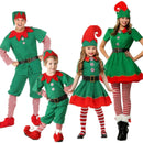 Girls Boys Men Women Christmas Santa's Helper Elf Cosplay Costume - AwwwCos