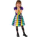 Girls Colorblock Traditional National Costume Boys Party Performance Playing Set