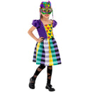 Girls Colorblock Traditional National Costume Boys Party Performance Playing Set