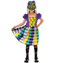 Girls Colorblock Traditional National Costume Boys Party Performance Playing Set