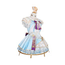 Girls LoveLive! Mari Ohara Cosplay Costume Knee Length Light Blue Lolita Dress