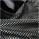 Gold Silver Color Block 2 Piece 80s Retro Hip Hop Disco Tracksuit Jacket Pants - AwwwCos