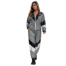 Gold Silver Color Block 2 Piece 80s Retro Hip Hop Disco Tracksuit Jacket Pants - AwwwCos