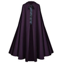 Gothic Steampunk Cloak Medieval Shakespeare Theater Hooded Cape - AwwwCos