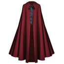 Gothic Steampunk Cloak Medieval Shakespeare Theater Hooded Cape - AwwwCos