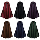 Gothic Steampunk Cloak Medieval Shakespeare Theater Hooded Cape - AwwwCos