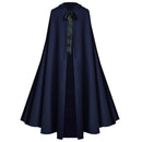 Gothic Steampunk Cloak Medieval Shakespeare Theater Hooded Cape - AwwwCos