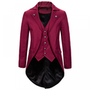 Gothic Tailcoat Tuxedo Jacket Dinner Party Wedding Blazer Suit Jacket - AwwwCos