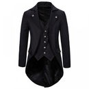 Gothic Tailcoat Tuxedo Jacket Dinner Party Wedding Blazer Suit Jacket - AwwwCos