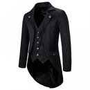 Gothic Tailcoat Tuxedo Jacket Dinner Party Wedding Blazer Suit Jacket - AwwwCos