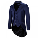 Gothic Tailcoat Tuxedo Jacket Dinner Party Wedding Blazer Suit Jacket - AwwwCos