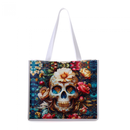 Halloween Fashion Ghost Head Printed Casual Large Capacity Shopping Bag - AwwwCos