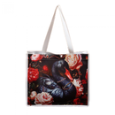 Halloween Fashion Ghost Head Printed Casual Large Capacity Shopping Bag - AwwwCos
