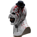 Halloween Party Evil Joker Clown Latex Mask Hat Cosplay Bloody Props - AwwwCos