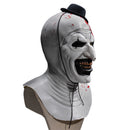 Halloween Party Evil Joker Clown Latex Mask Hat Cosplay Bloody Props - AwwwCos