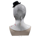 Halloween Party Evil Joker Clown Latex Mask Hat Cosplay Bloody Props - AwwwCos