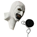 Halloween Party Evil Joker Clown Latex Mask Hat Cosplay Bloody Props - AwwwCos