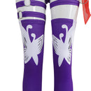 Halloween Party Purple Jumpsuit Psylocke Cosplay Costume - AwwwCos