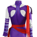 Halloween Party Purple Jumpsuit Psylocke Cosplay Costume - AwwwCos