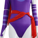 Halloween Party Purple Jumpsuit Psylocke Cosplay Costume - AwwwCos