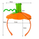 Halloween Pumpkin Cosplay Costume Headband Headwear Orange Tutus Skirt - AwwwCos
