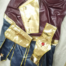 Wonder Woman Diana Cosplay Costume Superhero Adult Leather Sexy Dress - AwwwCos