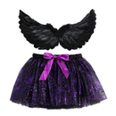 Halloween Spider Bat Wings Props Short Skirt Party Performance Decoration - AwwwCos