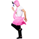 Halloween Stage Carnival Funny Party Pink Flamingo Cosplay Costume - AwwwCos