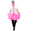Halloween Stage Carnival Funny Party Pink Flamingo Cosplay Costume - AwwwCos