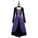 Halloween Witch Cosplay Costume Purple Ghost Dress Up Clothes - AwwwCos
