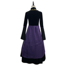 Halloween Witch Cosplay Costume Purple Ghost Dress Up Clothes - AwwwCos