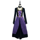Halloween Witch Cosplay Costume Purple Ghost Dress Up Clothes - AwwwCos