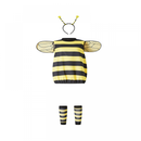 Halloween Women Kids Bee Cosplay Costume Dress Wings Headband