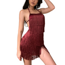 Halter Tassel Fringe Romper Backless Music Festival Club Playsuit - AwwwCos