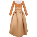 Hamilton Sisters Angelica Colonial Victorian Rococo Ball Gown Maiden Costume Dress - AwwwCos