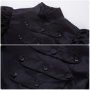 Hamilton Elizabeth Black & White One-piece Dresses Colonial Schuyler Victorian Rococo Ball Gown Costume - AwwwCos