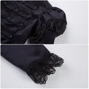 Hamilton Elizabeth Black & White One-piece Dresses Colonial Schuyler Victorian Rococo Ball Gown Costume - AwwwCos