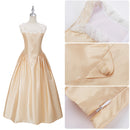 AwwwCos Hamilton Women Colonial Victorian Rococo Ball Gown Maiden Costume Medieval Halloween Outfit Two Versions - AwwwCos