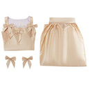 AwwwCos Hamilton Women Colonial Victorian Rococo Ball Gown Maiden Costume Medieval Halloween Outfit Two Versions - AwwwCos