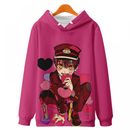 Hanako Kun Cosplay Costume Hoodie Printed Yugi Amane Hooded Fleece Coat